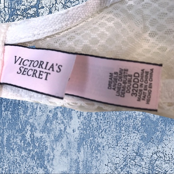 NWOT VS Dream Angels Lined Demi Bra Size 32DDD - Picture 6 of 7